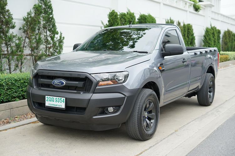 Ford Ranger 2018 2.2 Standard XL Pickup ดีเซล ไม่ติดแก๊ส เกียร์ธรรมดา เทา