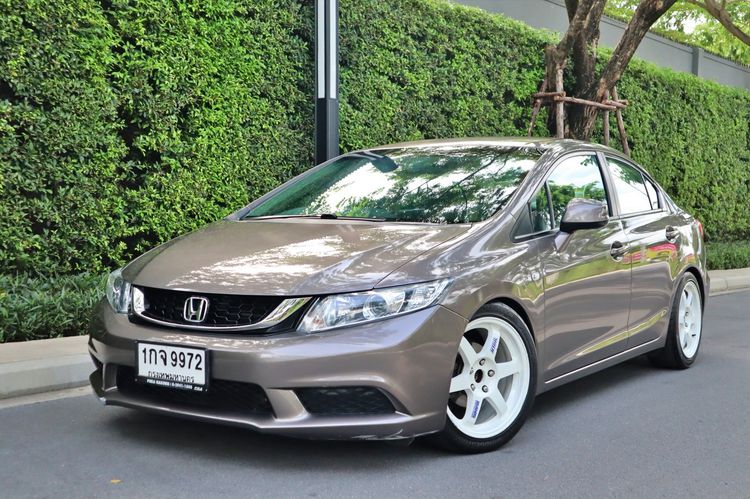 Honda Civic 2012 1.8 S i-VTEC Sedan เบนซิน ไม่ติดแก๊ส เกียร์อัตโนมัติ น้ำตาล