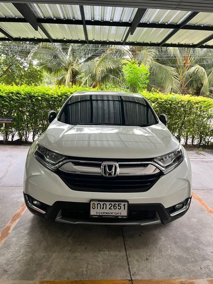 Honda CR-V 2019 2.4 EL Utility-car เบนซิน ไม่ติดแก๊ส เกียร์อัตโนมัติ ขาว รูปที่ 1