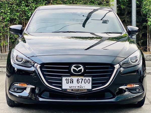 Mazda Mazda3 2018 2.0 SP Sedan เบนซิน ไม่ติดแก๊ส เกียร์อัตโนมัติ ดำ