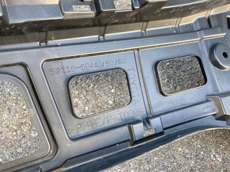 กันชนหน้า Toyota Alphard 30 รุ่น X และ Exclusive Lounge ใส่ได้ทั้งรุ่นเครื่อง Hybrid และ เบนซิน โฉมปี 2015-2017 ของแท้ มือสอง รูปที่ 7