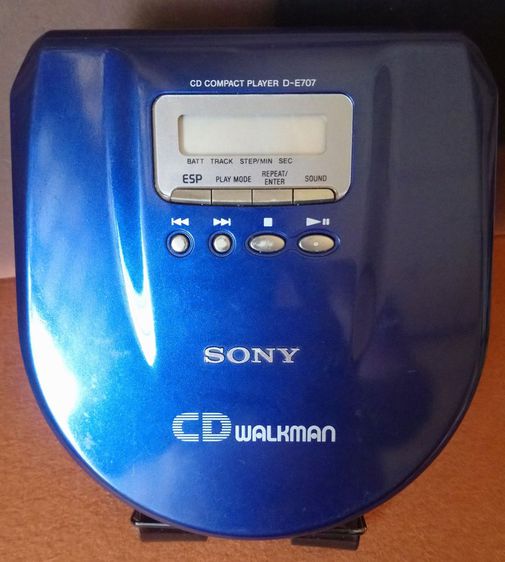 Sony D-EJ707 น้ำเงิน CD Walkman มือสอง