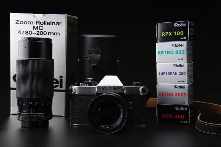 กล้องฟิล์ม Rolleiflex SL35