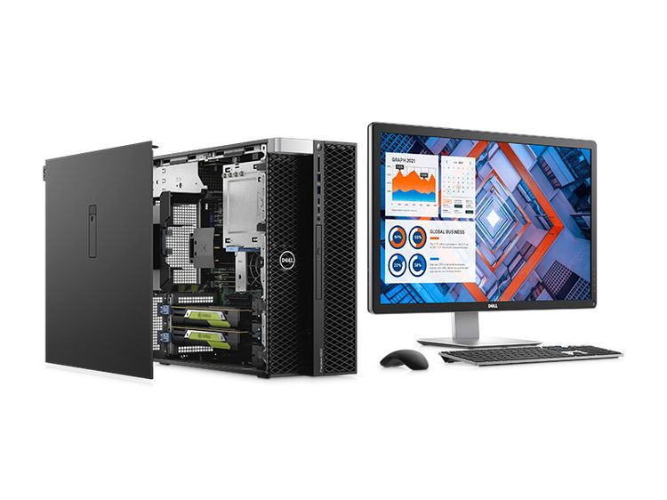 Dell WorkStation Precision T5820 MT Xeon W-2135 NVIDIA Quadro P2000(5GB GDDR5)งานออกแบบ 2D 3D สตรีมมิ่ง รูปที่ 6
