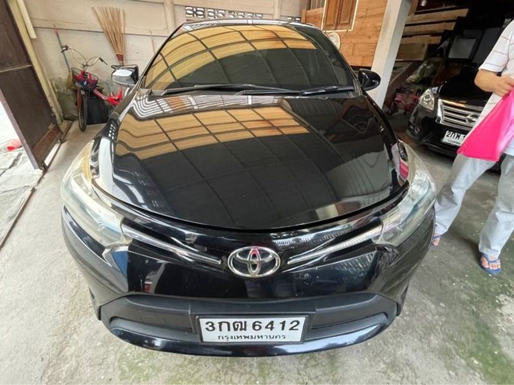 Toyota Vios 2014 1.5 E Sedan เบนซิน ไม่ติดแก๊ส เกียร์ธรรมดา ดำ