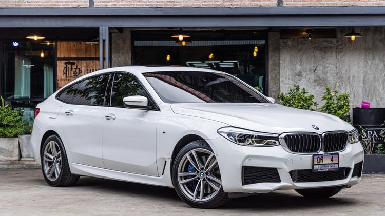 BMW Series 6 2018 630d Sedan ดีเซล ไม่ติดแก๊ส เกียร์อัตโนมัติ ขาว