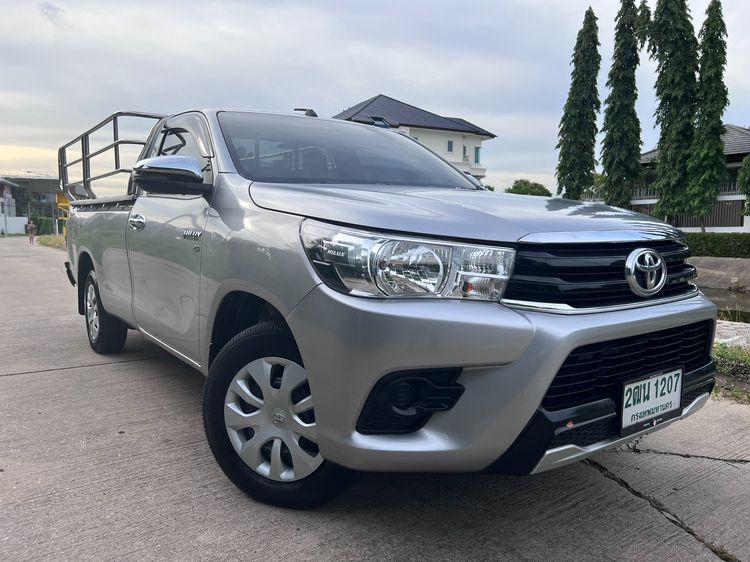 Toyota Hilux Revo 2018 2.7 J Plus Pickup ดีเซล ไม่ติดแก๊ส เกียร์ธรรมดา เทา