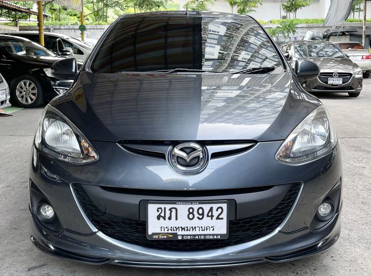 Mazda Mazda 2 2012 1.5 Groove Sedan เบนซิน ไม่ติดแก๊ส เกียร์อัตโนมัติ เทา
