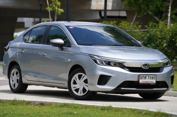 Honda City 2020 1.0 S Sedan เบนซิน ไม่ติดแก๊ส เกียร์อัตโนมัติ เทา