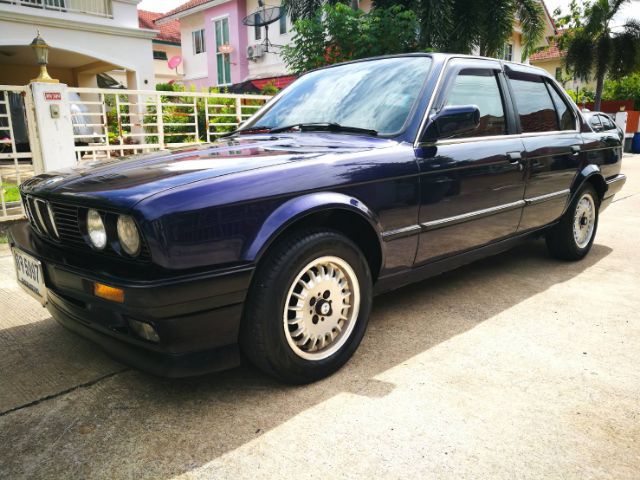 BMW Series 3 1992 318i Sedan เบนซิน ไม่ติดแก๊ส เกียร์อัตโนมัติ น้ำเงิน