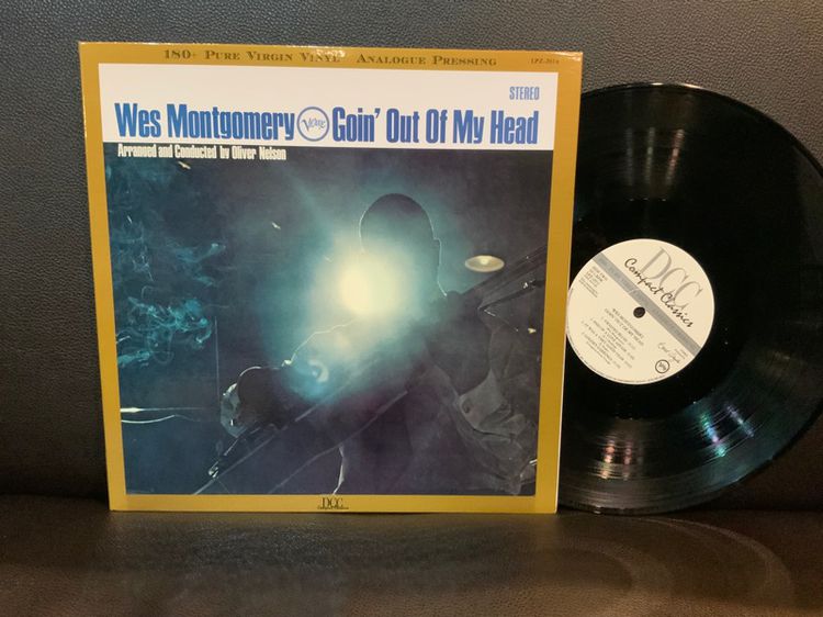 ภาษาอังกฤษ ขายแผ่นเสียง Audiophile บันทึกเยี่ยม เพลงเพราะ RARE LP Wes Montgomery  Goin' Out Of My Head DCC Compact Classics USA ส่งฟรี
