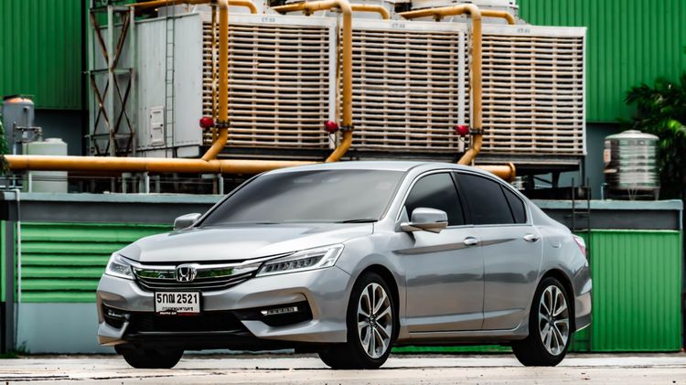 Honda Accord 2016 2.0 EL i-VTEC Sedan เบนซิน ไม่ติดแก๊ส เกียร์อัตโนมัติ บรอนซ์เงิน