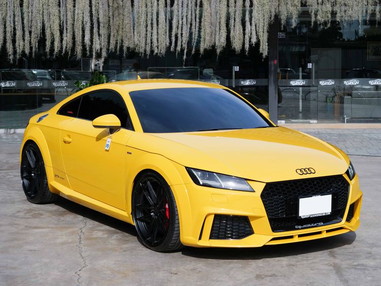 รถ Audi Audi TT  2.0 TFSI สี เหลือง