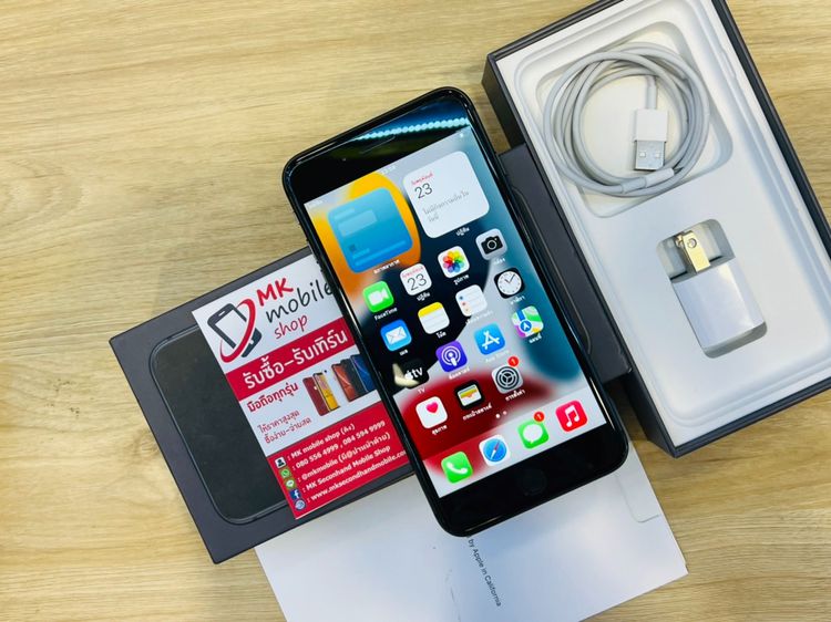 🔥 Iphone 8 Plus 128GB สีดำ ศูนย์ไทย 🏆 สภาพงาม เบต้าแบต 88 🔌 อุปกรณ์แท้ครบยกกล่อง ขาดหูฟัง 💰 ราคาเพียง 10990 บาท รูปที่ 1
