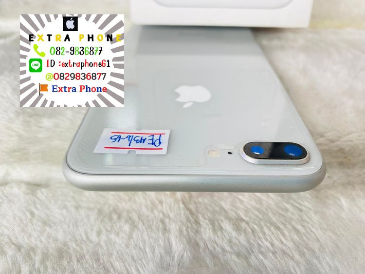 PE43-6	iPhone 8 Plus 64GB TH  สีขาว  แบต 73 รอย ครบกล่อง  รูปที่ 3
