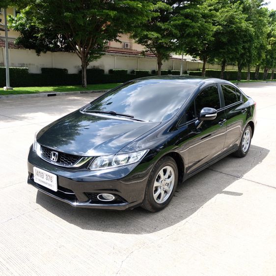 Honda Civic 2016 1.8 S i-VTEC Sedan เบนซิน ไม่ติดแก๊ส เกียร์อัตโนมัติ ดำ
