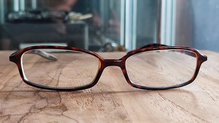 Calvin Klein 5506 size 50 16 140 mm super slim Brown Tortoise Eyeglass Frames กรอบแว่นของแท้มือสอง งานดีๆ ทรงสวยๆ งานวินเทจ เกร๋ๆ บางเบา ใส่ รูปที่ 6