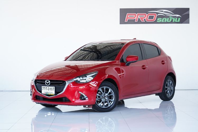 Mazda Mazda 2 2018 1.3 Sports High Plus Sedan เบนซิน ไม่ติดแก๊ส เกียร์อัตโนมัติ แดง