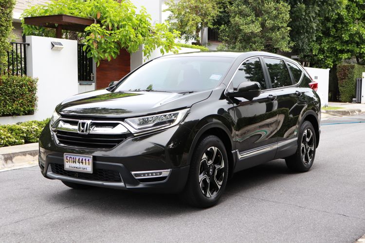 Honda CR-V 2017 1.6 DT E Utility-car เบนซิน ไม่ติดแก๊ส เกียร์อัตโนมัติ ดำ