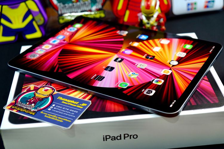 iPad Pro M1 (2021) 11" 128GB Wifi สีเทาดำ 🖤ประกัน05-09-65 สวยไร้รอย ครบกล่อง เครื่องศูนย์TH รูปที่ 12