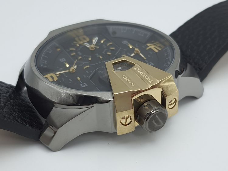 นาฬิกา DIESEL MEN'S DZ7377 55 MM UBER CHIEF BLACK DIAL พร้อมกล่อง (ใหม่) รูปที่ 6