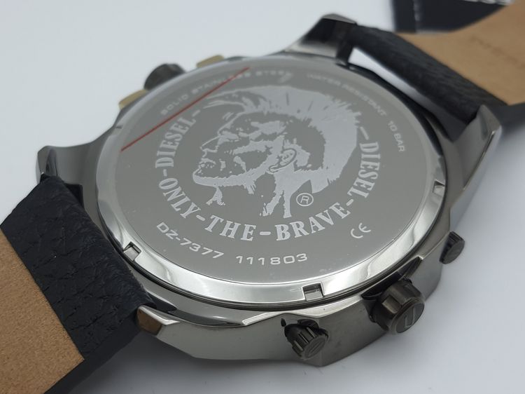 นาฬิกา DIESEL MEN'S DZ7377 55 MM UBER CHIEF BLACK DIAL พร้อมกล่อง (ใหม่) รูปที่ 9