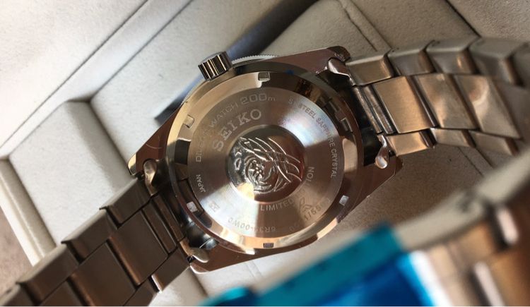 นาฬิกาไซโก้ seiko diver's สายสแตนเลส รูปที่ 10