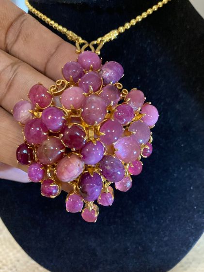 จี้อุบะทับทิมพม่าดิบ รูปที่ 4