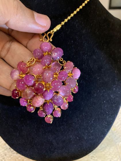 จี้อุบะทับทิมพม่าดิบ รูปที่ 7