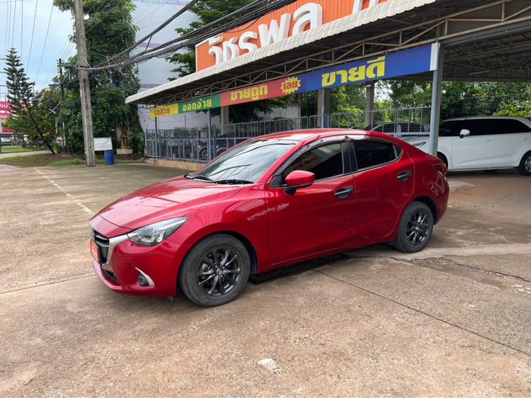 Mazda Mazda 2 2019 1.3 High Connect Sedan เบนซิน ไม่ติดแก๊ส เกียร์อัตโนมัติ แดง