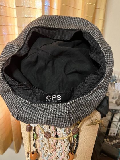 CPS หมวกทรงเบเร่ต์ปักดอกไม้ รูปที่ 3