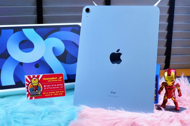 iPad Air 4 (2020) 10.9" Wifi 256GB สีบลู 💙ประกัน20-09-65 สวยไร้รอย ครบกล่อง เครื่องศูนย์TH รูปที่ 5