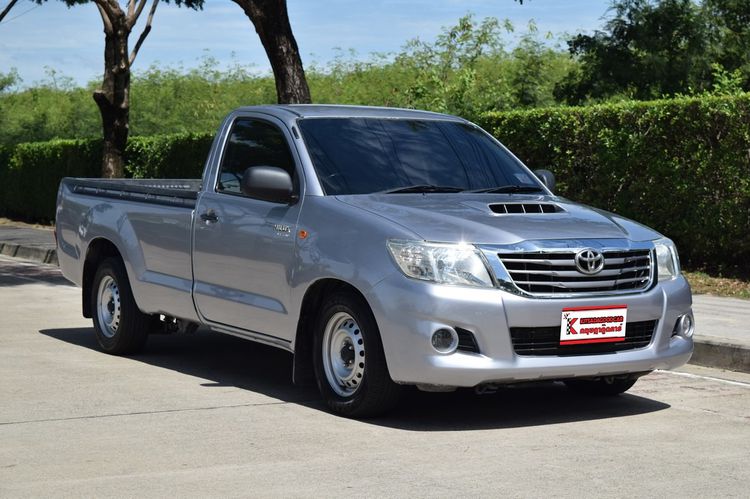 Toyota Hilux Vigo 2015 2.5 J Pickup ดีเซล เกียร์ธรรมดา เทา