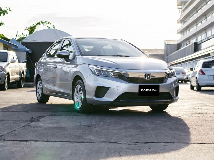 Honda City 2020 1.0 S Sedan เบนซิน ไม่ติดแก๊ส เกียร์อัตโนมัติ บรอนซ์เงิน