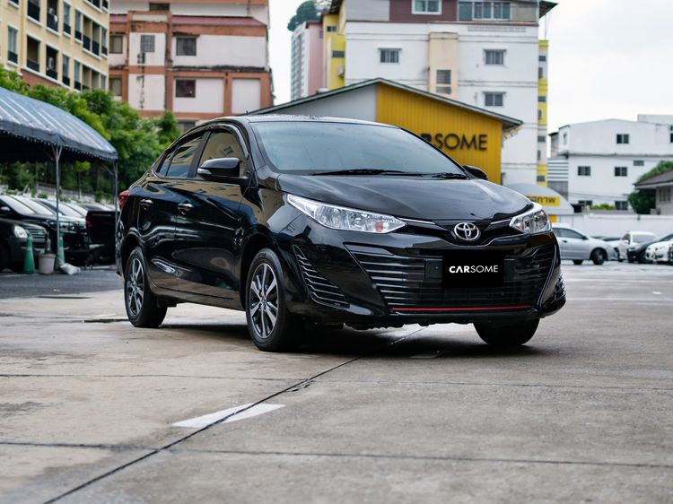 Toyota Yaris ATIV 2020 1.2 Mid Sedan เบนซิน เกียร์อัตโนมัติ ดำ