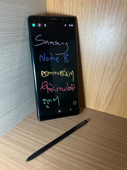 ขาย Samsung Galaxy Note 8 Black สีดำเงา สภาพสวยๆ รูปที่ 1