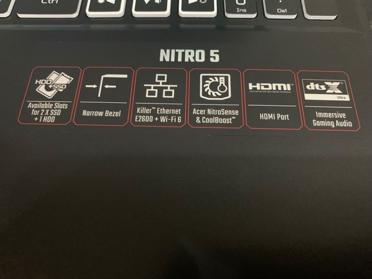 Notebook Gaming Acer Nitro 5 AN515-55-52HQ รูปที่ 7