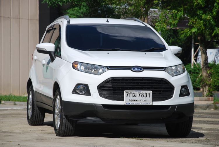 Ford Ecosport 2014 1.5 Titanium Utility-car เบนซิน ไม่ติดแก๊ส เกียร์อัตโนมัติ ขาว