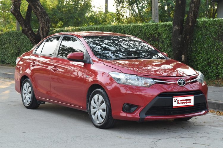 Toyota Vios 2015 1.5 J Sedan เบนซิน เกียร์อัตโนมัติ แดง รูปที่ 1