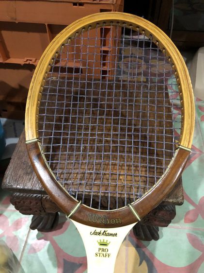 ไม้เทนนิสวินเทจเก่า รูปที่ 7