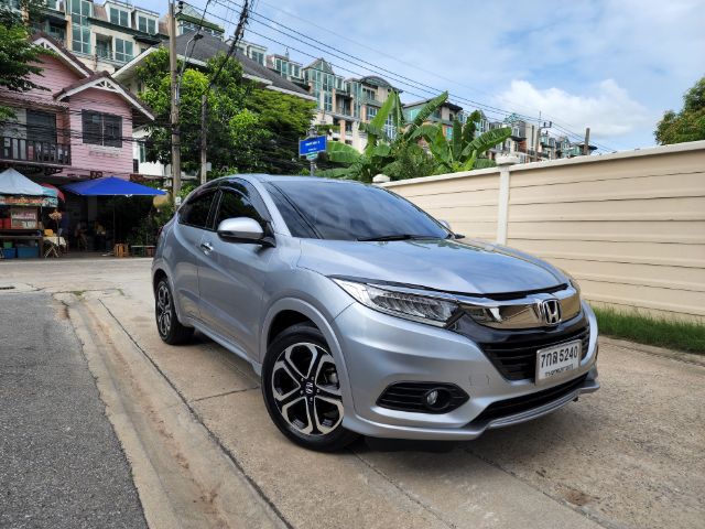 Honda HR-V 2018 1.8 EL Utility-car เบนซิน ไม่ติดแก๊ส เกียร์อัตโนมัติ เทา