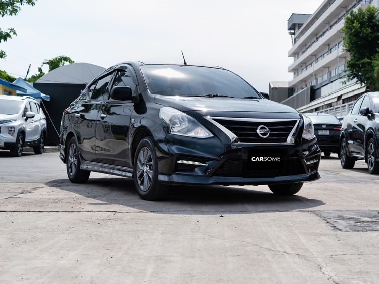 Nissan Almera 2018 1.2 E Sedan เบนซิน เกียร์อัตโนมัติ ดำ