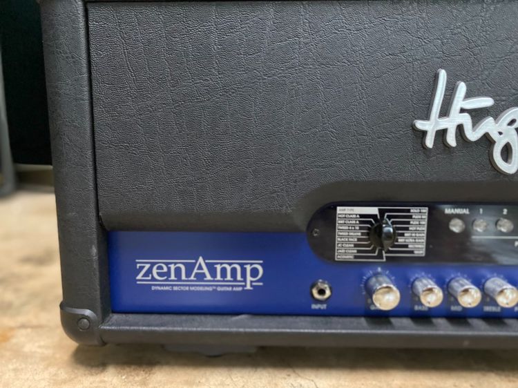 Hughes - Kettner ZENAMP Head Amp. Made in Germany.  รูปที่ 2