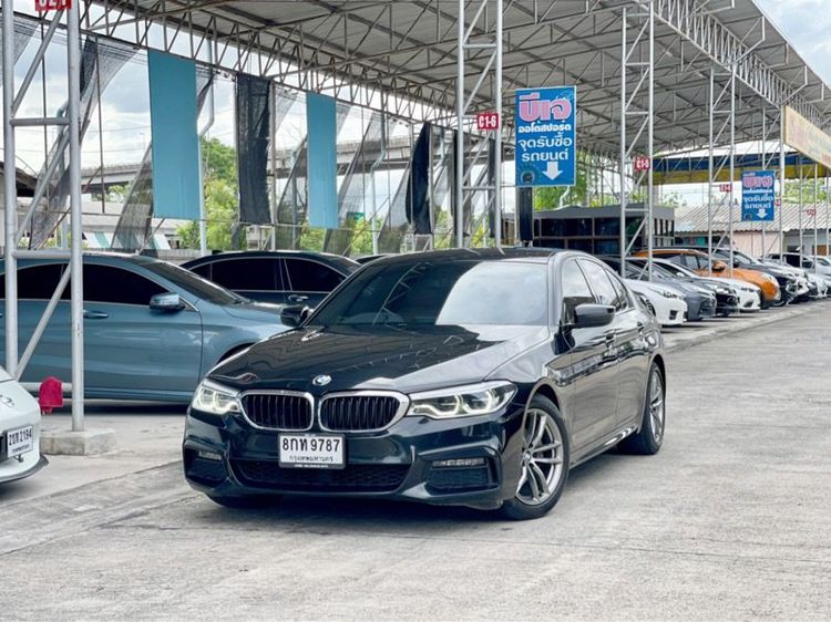 BMW Series 5 2019 520d Sedan ดีเซล ไม่ติดแก๊ส เกียร์อัตโนมัติ ดำ
