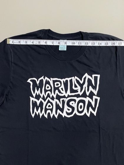 เสื้อยืดวง MARILYN MANSON รูปที่ 7