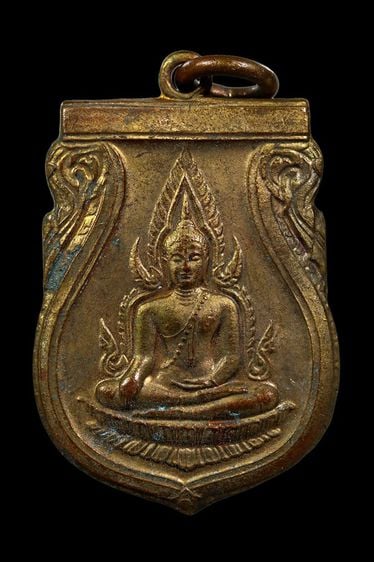 เหรียญพระพุทธชินราช อินโดจีน กะหลั่ยทอง