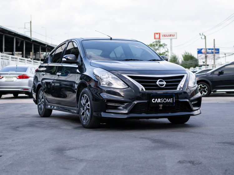 Nissan Almera 2019 1.2 E Sportech Sedan เบนซิน เกียร์อัตโนมัติ ดำ รูปที่ 1