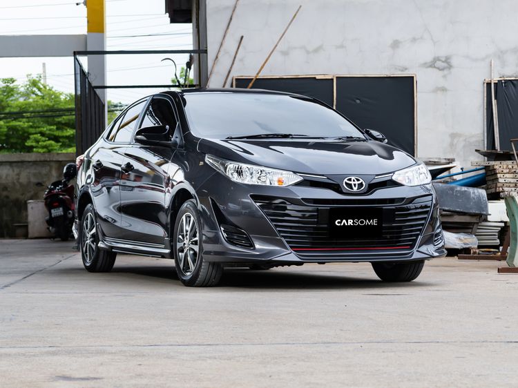 Toyota Yaris ATIV 2019 1.2 Mid เบนซิน เกียร์อัตโนมัติ เทา
