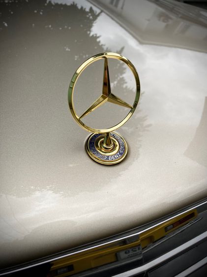 Logo ดาว Benz สีทอง ฝากระโปรงหน้า มี 2 แบบ W124 W202 W210 W203 W211 W204 W140 W220 W212 W221 W213 W222 หรือ แต่งบ้าน รูปที่ 8