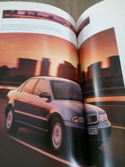 แค็ตตาล็อค Audi A4 B5 Saloon and Avant สำหรับคนชอบสะสมหรือแฟน Audi ตัวจริง รูปที่ 5